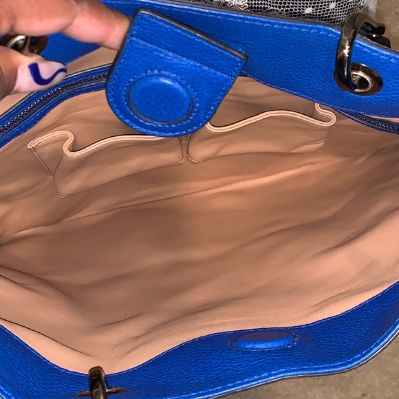 Brand New Gucci bamboo handle-Cobalt Blue - Picture 6 of 8